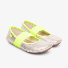 Camper Right Ballerinas Silver - Kids Singapore COLNYW-199